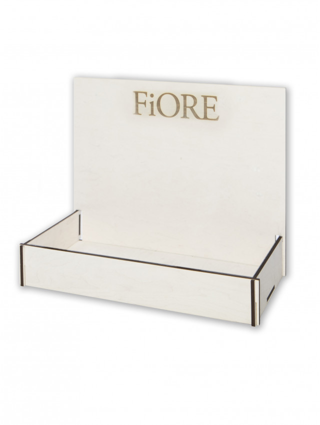 Plywood eco counter display unit