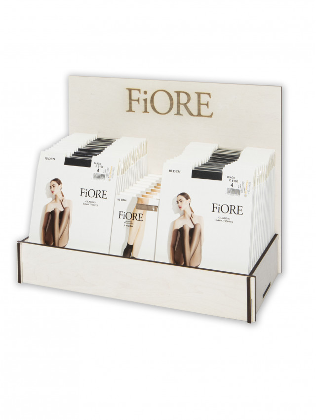 Plywood eco counter display unit