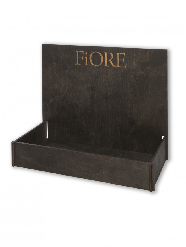 Plywood eco counter display unit