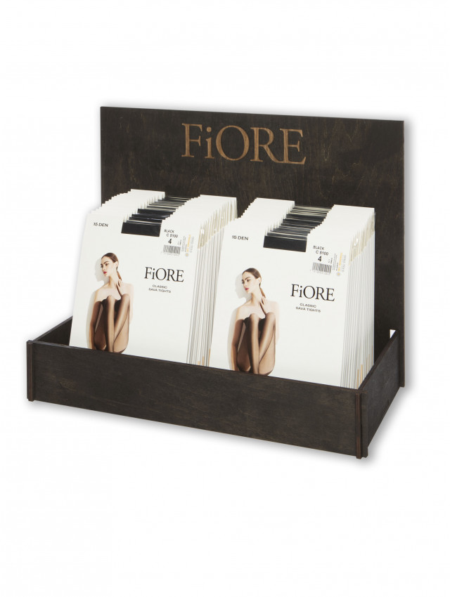 Plywood eco counter display unit