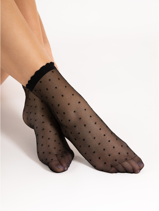BELLA- Skarpetki 20 den black\Socks 20 den