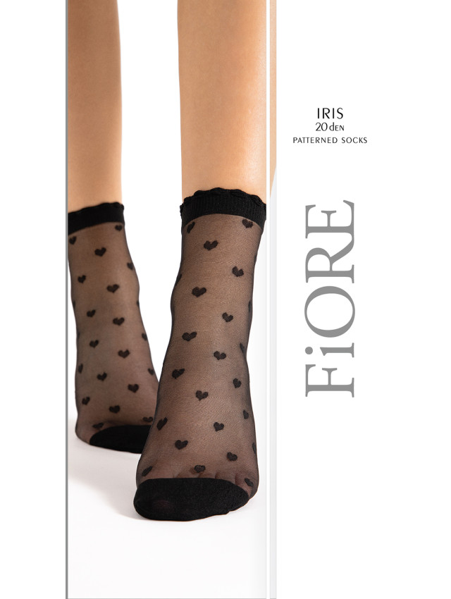 IRIS- Skarpetki 20 den black\Socks 20 den