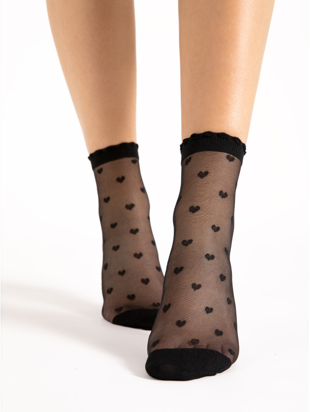 IRIS- Skarpetki 20 den black\Socks 20 den