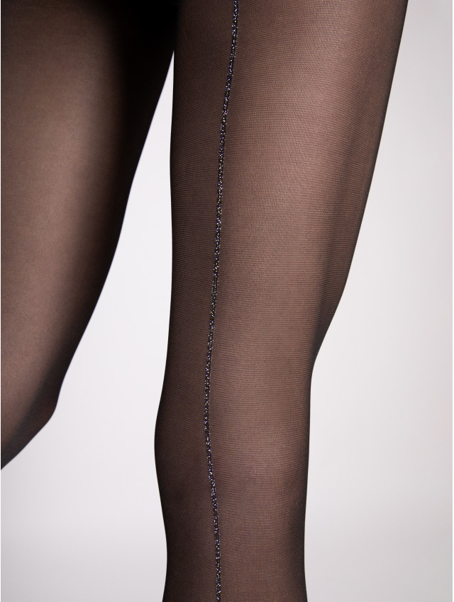 Gina - tights with metallic seam - Easyfiore