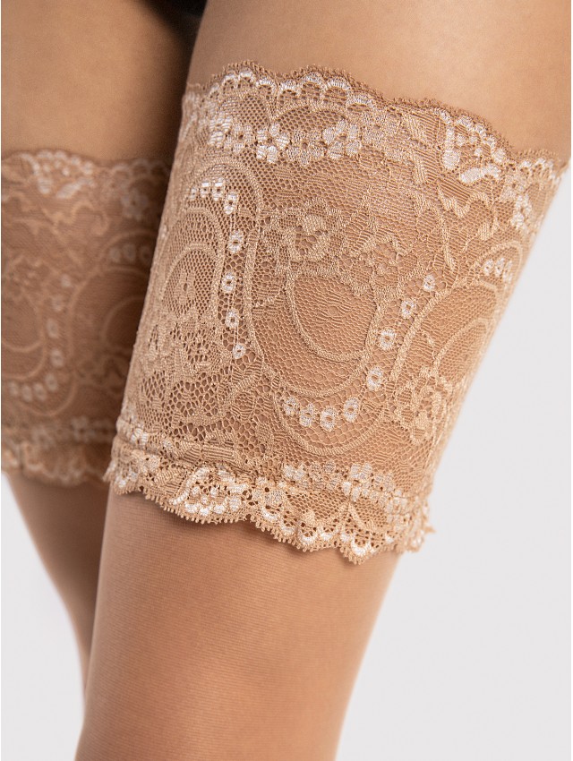 Sandrine - hold-ups with high lace - Easyfiore