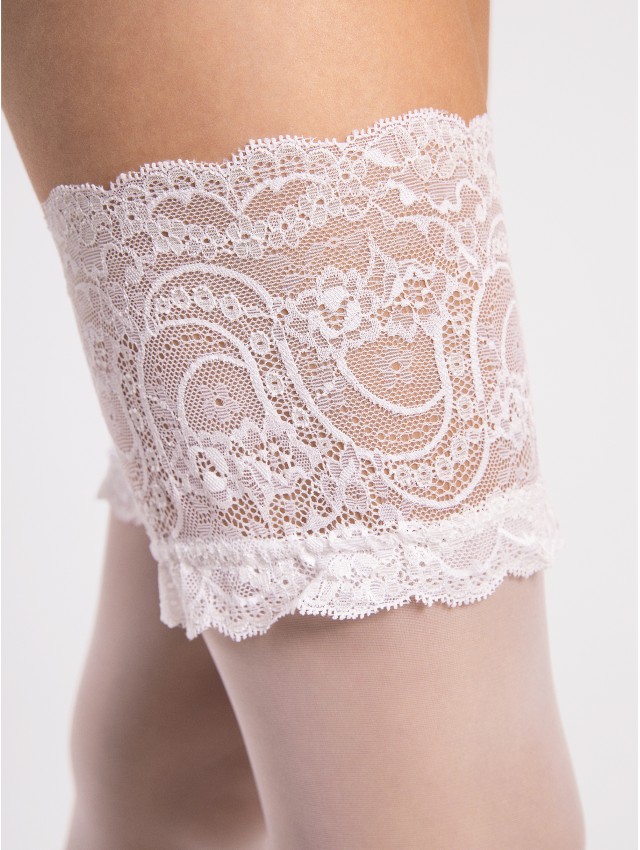 Sandrine - hold-ups with high lace - Easyfiore