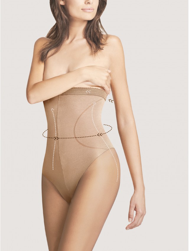 HIGH WAIST BIKINI 40 den