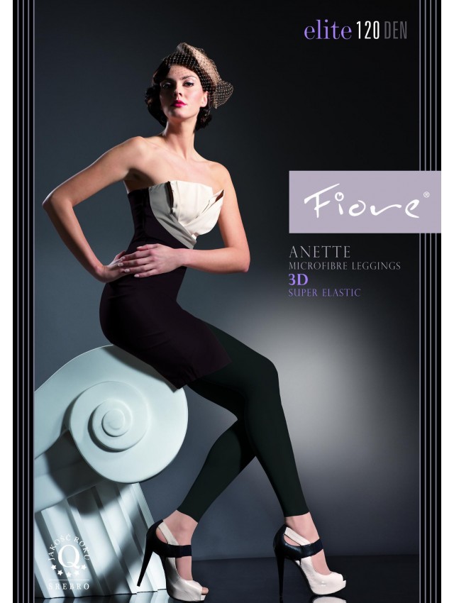 Anette - microfibre elastic leggings - Easyfiore